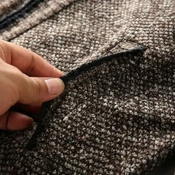 Ashford Fleece omzoomde jas