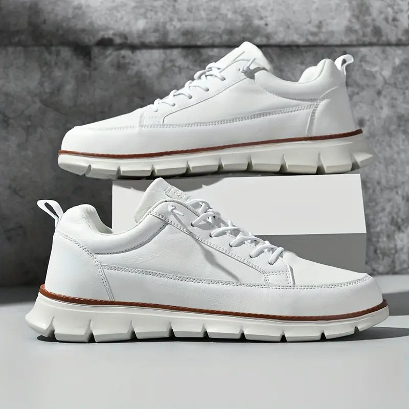 De Hudson leren sneaker