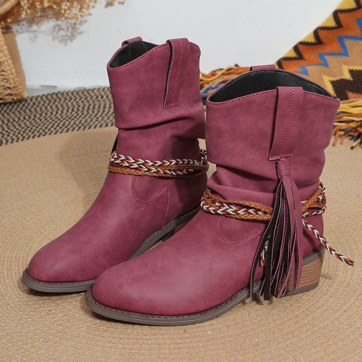 Rodeo Tassel enkellaarzen