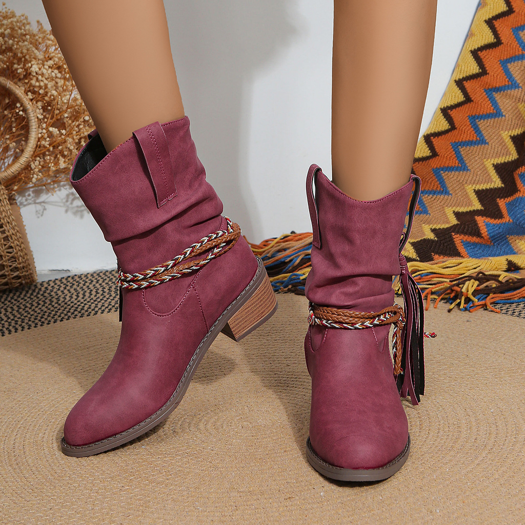 Rodeo Tassel enkellaarzen