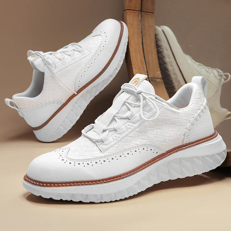 Braxton Ridge lederen sneakers