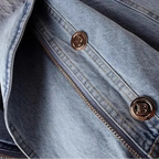 Monroe Fur Collar denim jas