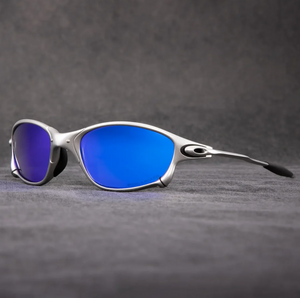 Blauw/zilver