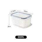 Refreshing Fridge Storage Containers