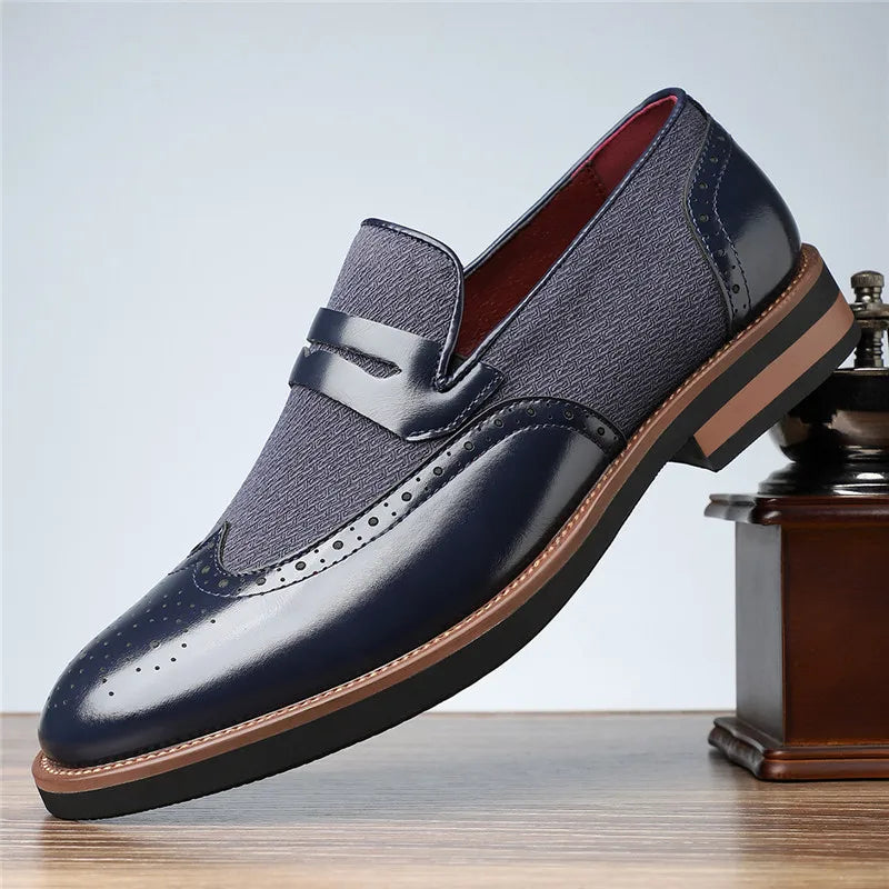 De loafer van Marlowe lederen