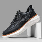 Braxton Ridge lederen sneakers