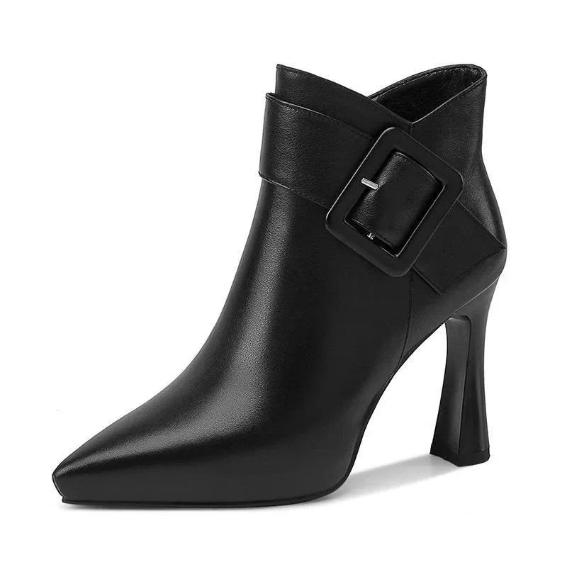 Ashley Buckle Heel -laarzen