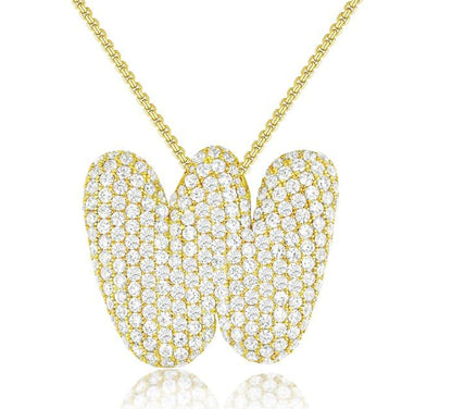 Bubble eerste diamanten halsketting