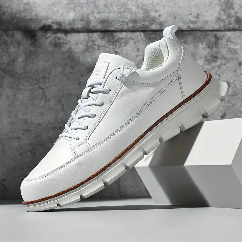 De Hudson leren sneaker