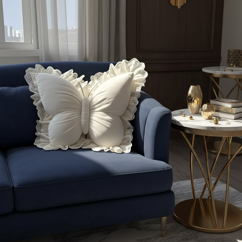 Ella Butterfly Pillow