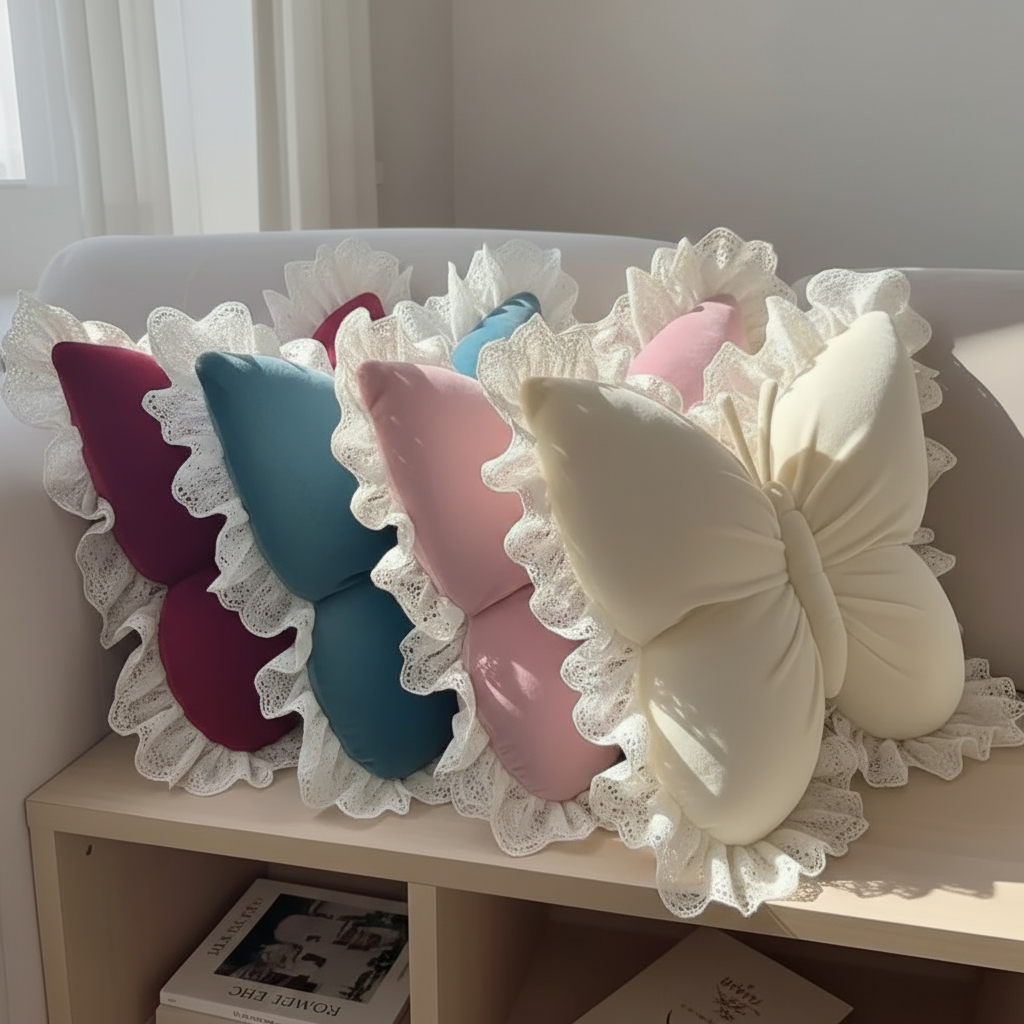 Ella Butterfly Pillow