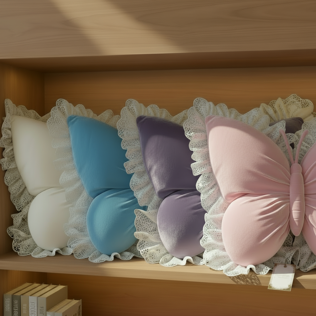 Ella Butterfly Pillow