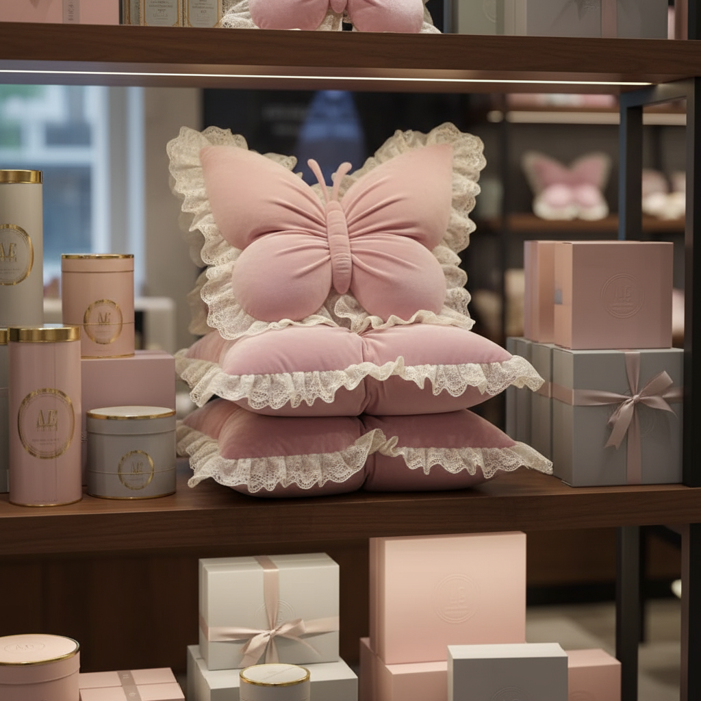 Ella Butterfly Pillow