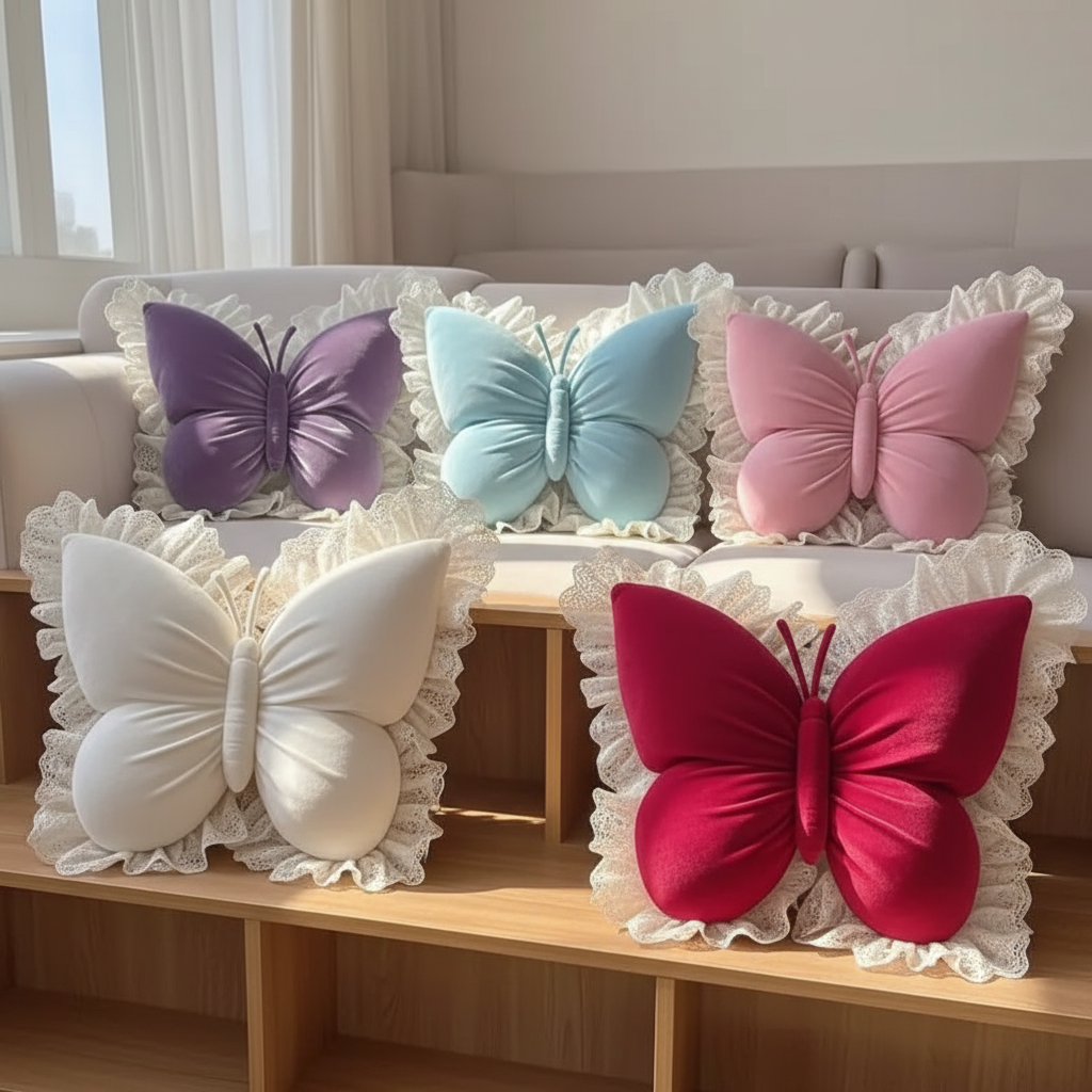 Ella Butterfly Pillow