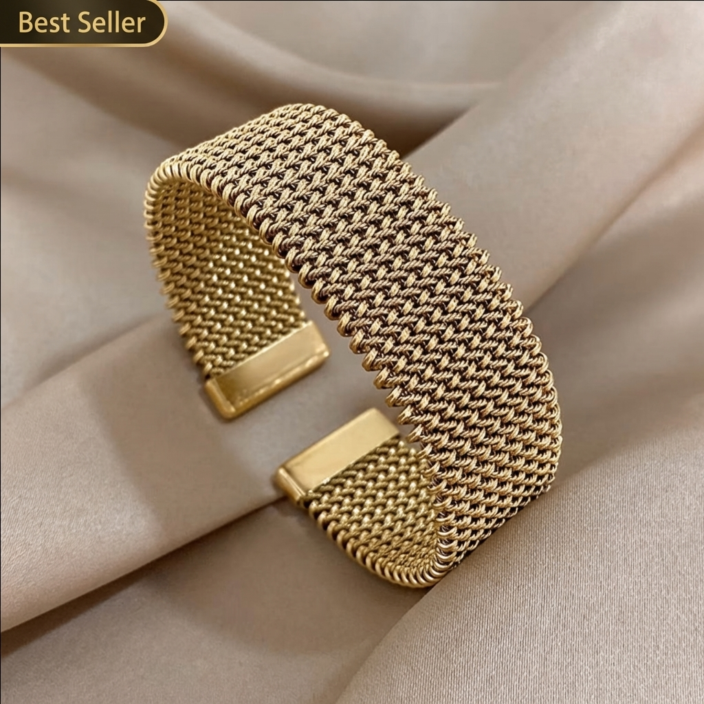 The Milano Stainless Steel Cuff