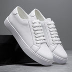 Westbridge lederen low-tops