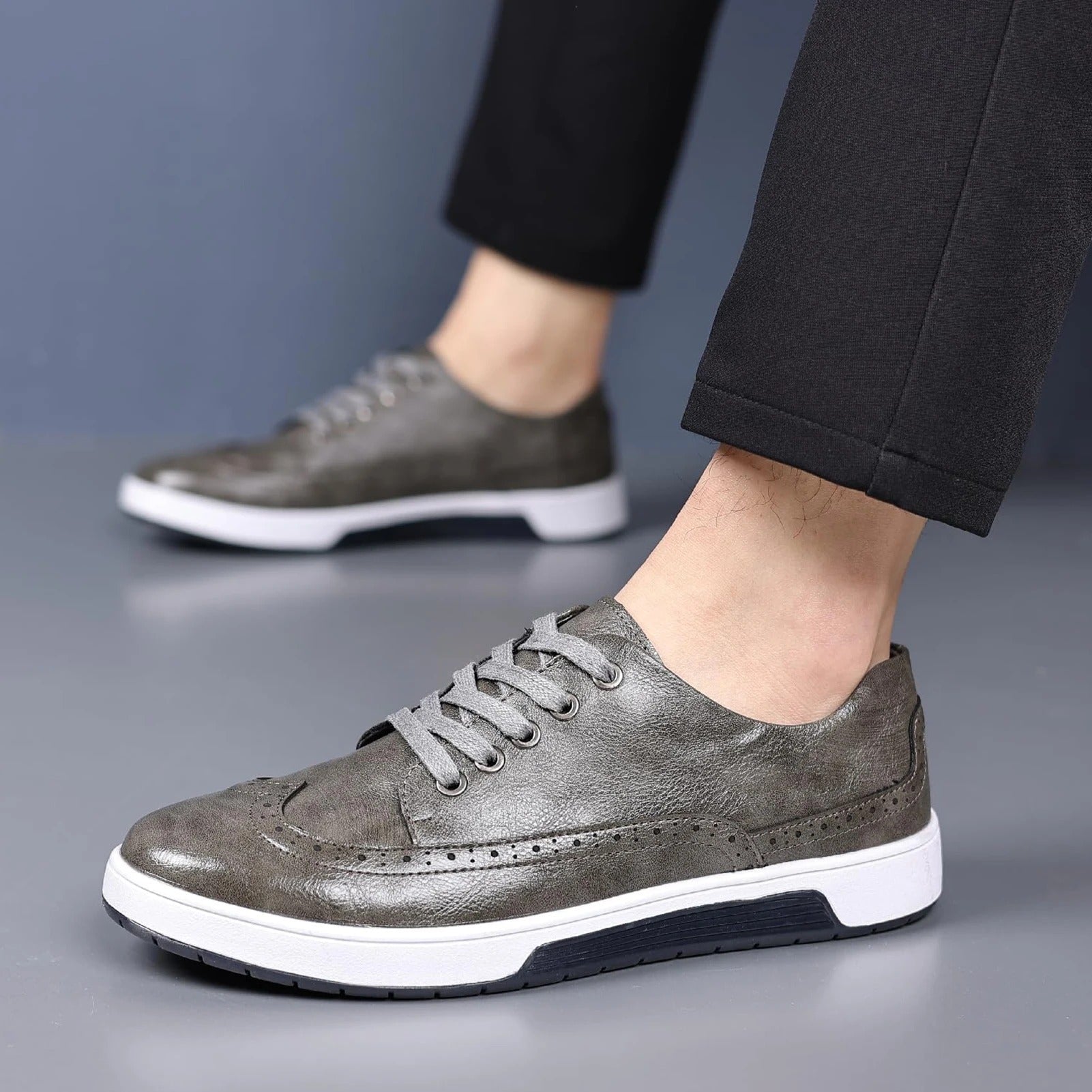 Valenti lederen brogues