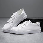 Westbridge lederen low-tops